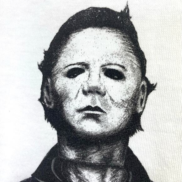 Halloween II Michael Myers Slay All Day Graphic T-Shirt 80s Slasher Film Adult L - Picture 1 of 6